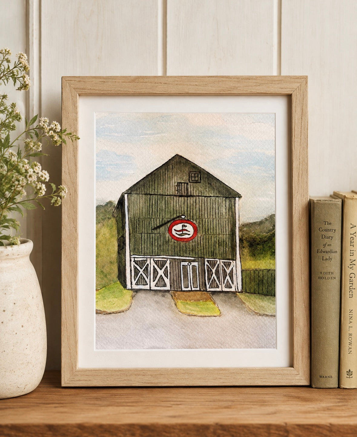 Sugar Valley Golf Club Watercolor Art Print