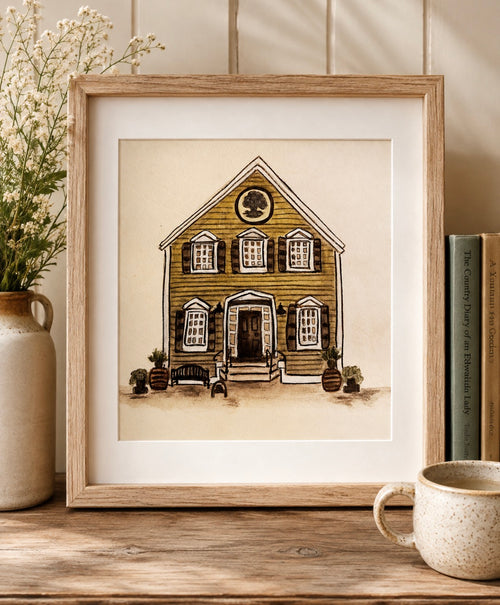 Bellbrook Brewery Company Watercolor Art Print