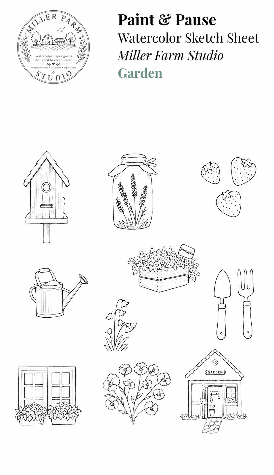 Paint & Pause Kits