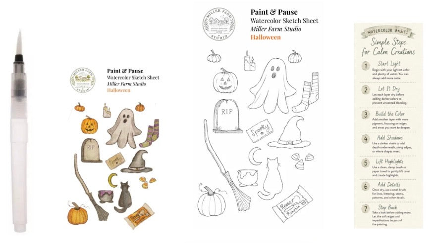 Paint & Pause Kits